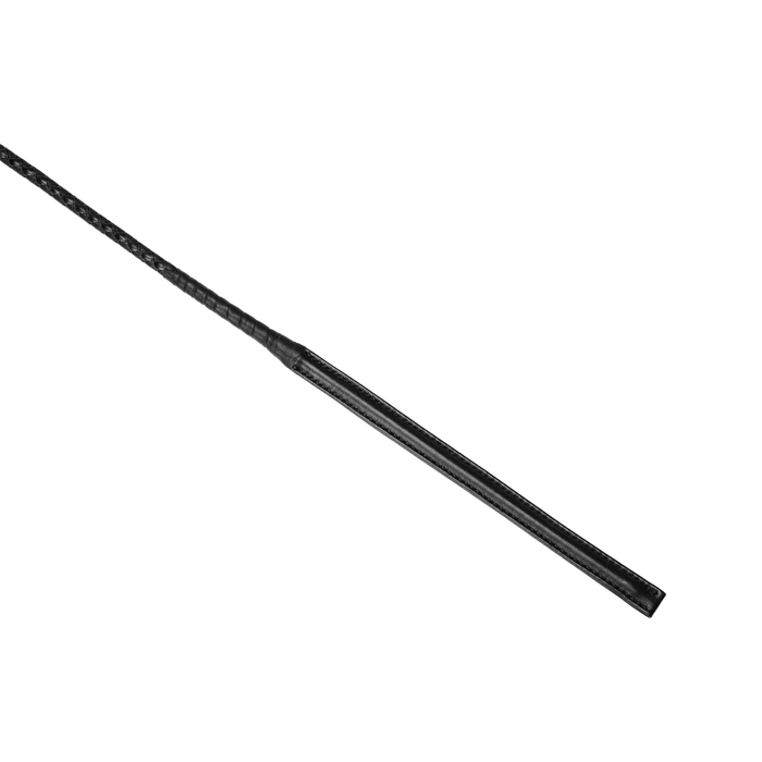 RISE - BDSM Zweep - Feather Wide Single Tail - Zwart-Erotiekvoordeel.nl