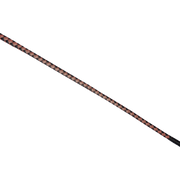 RISE - BDSM Zweep - Feather Wide Single Tail - Wijnrood/Zwart-Erotiekvoordeel.nl