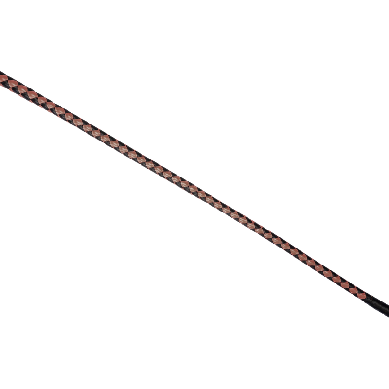 RISE - BDSM Zweep - Feather Wide Single Tail - Wijnrood/Zwart-Erotiekvoordeel.nl