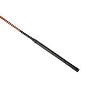 RISE - BDSM Zweep - Feather Slim Single Tail - Oranje/Zwart-Erotiekvoordeel.nl