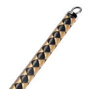 RISE - Cat O' Nine BDSM Zweep - Regular - Zwart/Goud-Erotiekvoordeel.nl