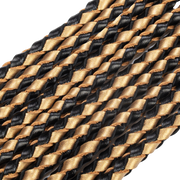 RISE - Cat O' Nine BDSM Zweep - Regular - Zwart/Goud-Erotiekvoordeel.nl