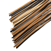 RISE - Cat O' Nine BDSM Zweep - Regular - Zwart/Goud-Erotiekvoordeel.nl