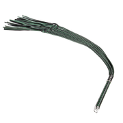 RISE - Cat O' Nine BDSM Zweep - Regular - Zwart/Groen-Erotiekvoordeel.nl