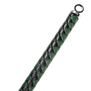 RISE - Cat O' Nine BDSM Zweep - Regular - Zwart/Groen-Erotiekvoordeel.nl