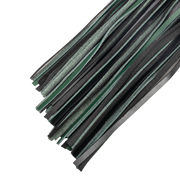 RISE - Cat O' Nine BDSM Zweep - Regular - Zwart/Groen-Erotiekvoordeel.nl