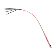 RISE - Japanse Bull Whip - 120 cm - Roze/Wit-Erotiekvoordeel.nl