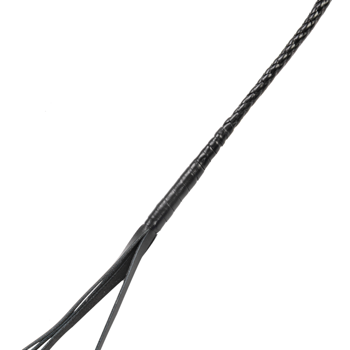 RISE - Japanse Bull Whip - 120 cm - Zwart-Erotiekvoordeel.nl