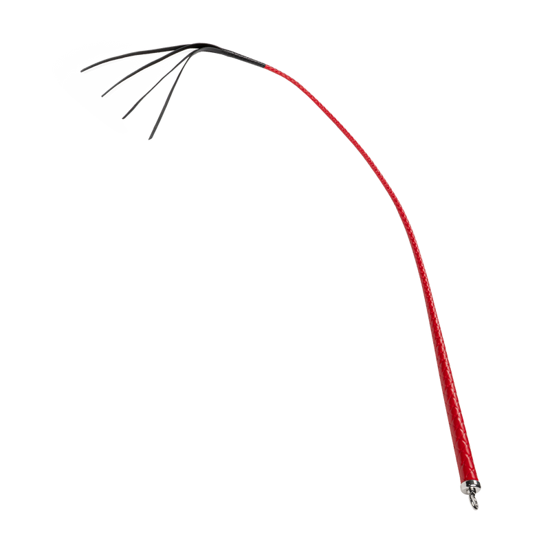 RISE - Japanse Bull Whip - 120 cm - Rood-Erotiekvoordeel.nl