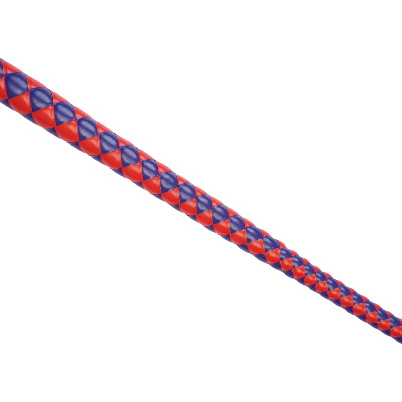 RISE - Japanse Bull Whip - 90 cm - Rood/Blauw-Erotiekvoordeel.nl