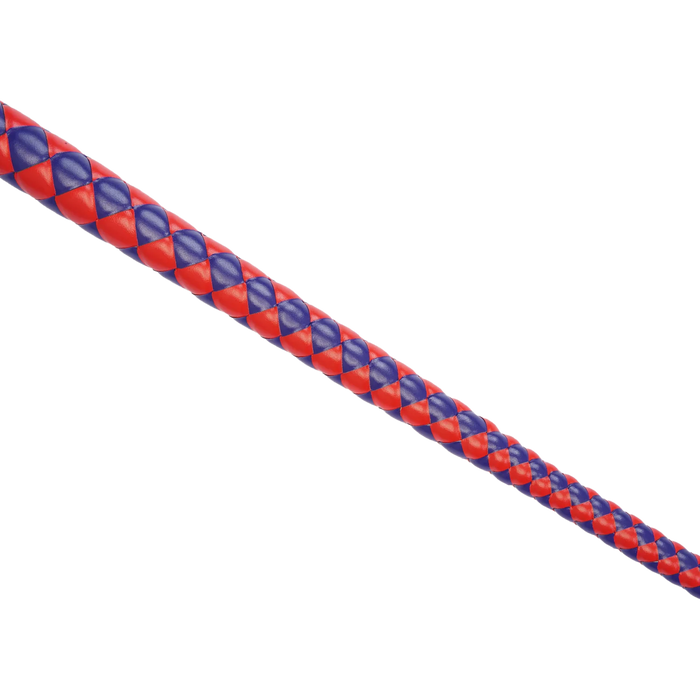 RISE - Japanse Bull Whip - 90 cm - Rood/Blauw-Erotiekvoordeel.nl