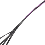 RISE - Japanse Bull Whip - 90 cm - Zwart/Paars-Erotiekvoordeel.nl