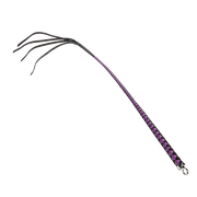 RISE - Japanse Bull Whip - 90 cm - Zwart/Paars-Erotiekvoordeel.nl
