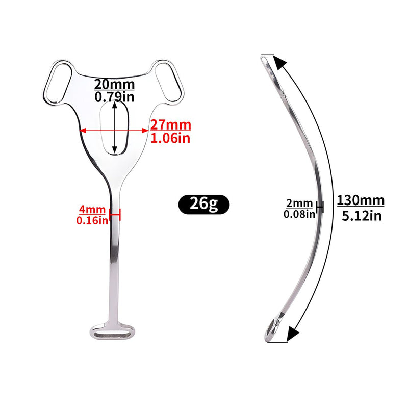 Kiotos - Male to Female Kuisheidsgordel met Plaat - Sissy Kuisheidsgordel-Erotiekvoordeel.nl