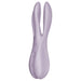 Satisfyer - Threesome 2 - Multifunctionele Vibrator Met 3 Voelsprieten - Lila-Erotiekvoordeel.nl