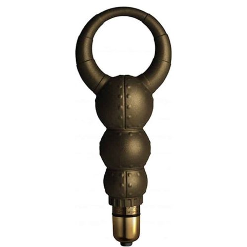 Rocks-off - Poseidon - Vibrerende Cockring met Clitoris Stimulator - 10 snelheden - Brons-Erotiekvoordeel.nl