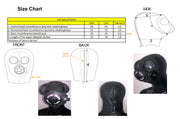 Mister B - Russisch Gasmasker met Oogkappen - Maat L/XL-Erotiekvoordeel.nl