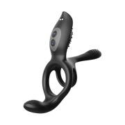 IY – Daxer – Vibrerende Penisverlenger met Afstandsbediening – Zwart-Erotiekvoordeel.nl