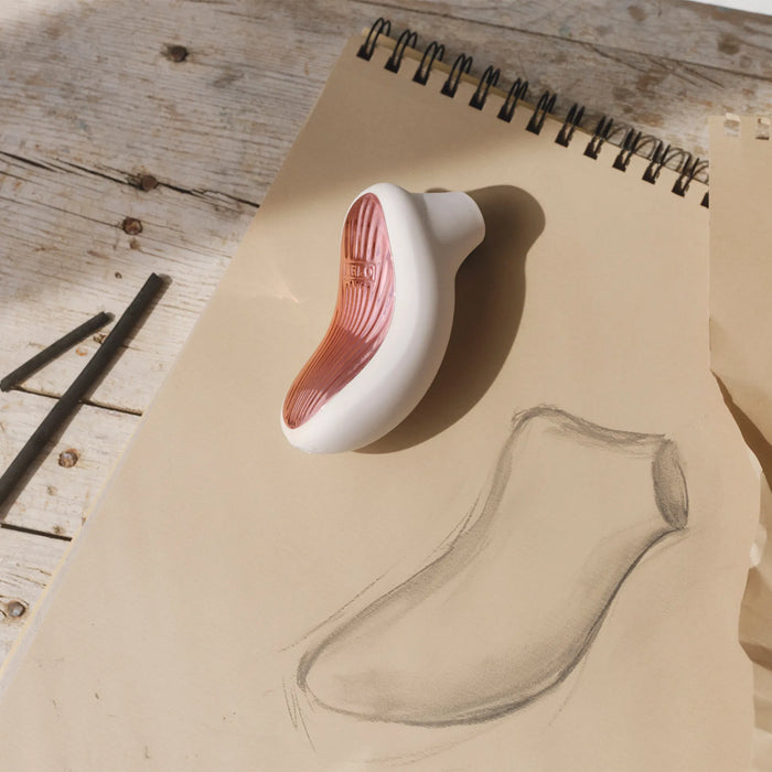 Lelo - Sona 3 - Luchtdruk Vibrator - Crème-Erotiekvoordeel.nl