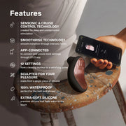 Lelo - Sona 3 Cruise - Luchtdruk Vibrator - Zwart-Erotiekvoordeel.nl