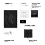 Lelo - Sona 3 Cruise - Luchtdruk Vibrator - Zwart-Erotiekvoordeel.nl