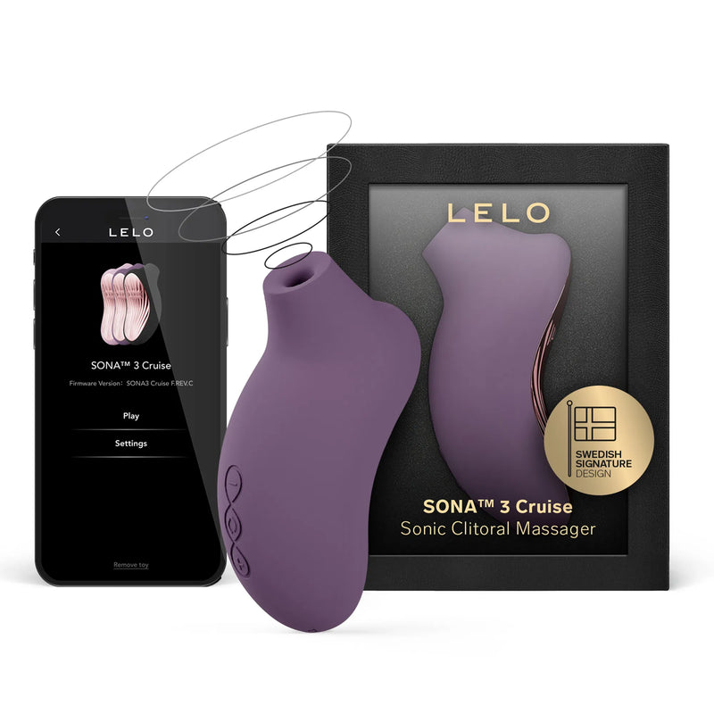 Lelo - Sona 3 Cruise - Luchtdruk Vibrator - Plum-Erotiekvoordeel.nl