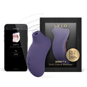 Lelo – Sona 3 – Luchtdruk Vibrator – Paars-Erotiekvoordeel.nl