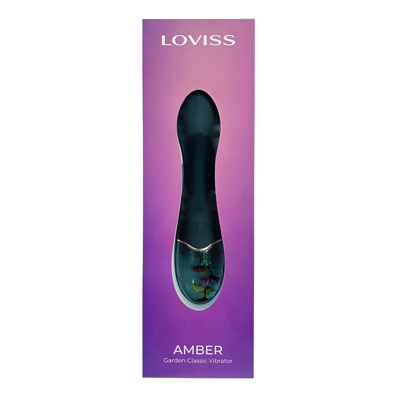 LOVISS - Amber - Garden Classic Vibrator – Zwart-Erotiekvoordeel.nl