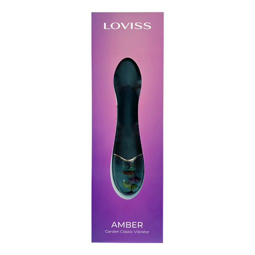 LOVISS - Amber - Garden Classic Vibrator – Zwart-Erotiekvoordeel.nl