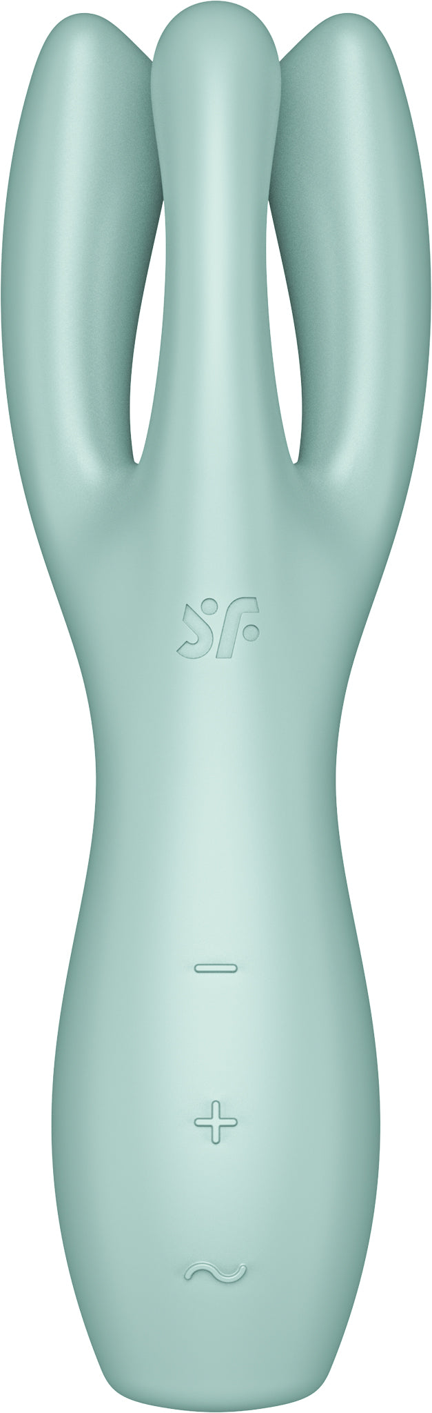 Satisfyer - Threesome 3 - Multifunctionele Vibrator Met 3 Voelsprieten - Groen-Erotiekvoordeel.nl