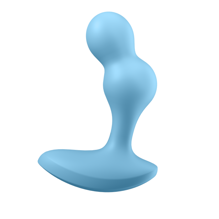 Satisfyer - Deep Diver - Vibrerende Buttplug - Met App Control - Lichtblauw-Erotiekvoordeel.nl