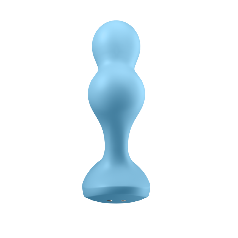 Satisfyer - Deep Diver - Vibrerende Buttplug - Met App Control - Lichtblauw-Erotiekvoordeel.nl