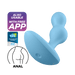 Satisfyer - Deep Diver - Vibrerende Buttplug - Met App Control - Lichtblauw-Erotiekvoordeel.nl