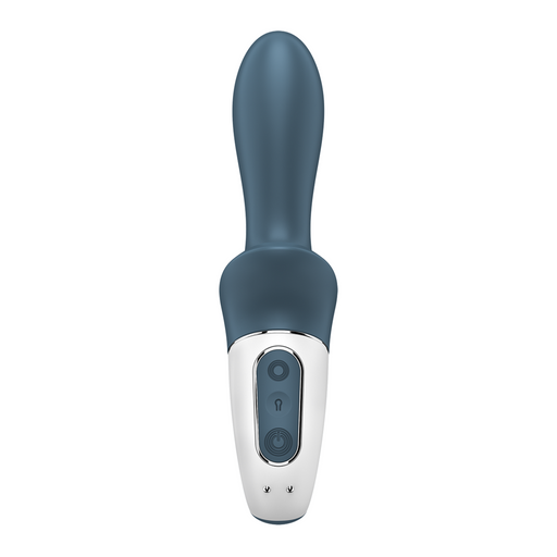 Satisfyer - Air Pump Booty 2 - Opblaasbare Anaal Vibrator - Grijs-Erotiekvoordeel.nl