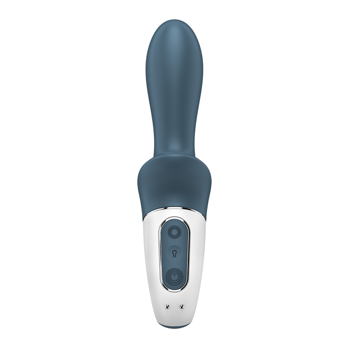 Satisfyer - Air Pump Booty 2 - Opblaasbare Anaal Vibrator - Grijs-Erotiekvoordeel.nl