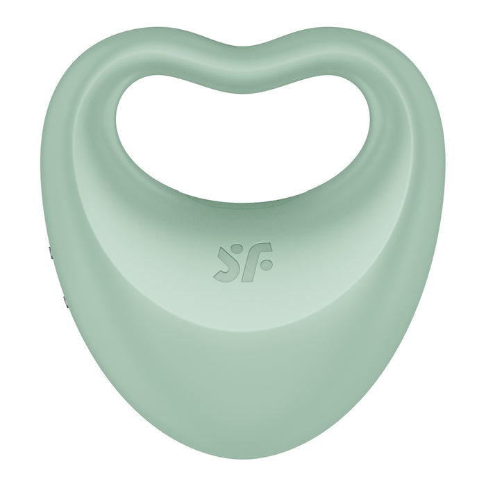 Satisfyer - Perfect Pair 3 - Hybride Vinger Vibrator en Cockring - Mintgroen-Erotiekvoordeel.nl