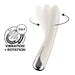 Satisfyer - Spinning Vibe 1 - Roterende Vibrator - Beige-Erotiekvoordeel.nl