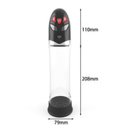 Essentials - Ultraman Auto Hydro Pump 31 cm. Transparent/Black - Erotiekvoordeel.nl