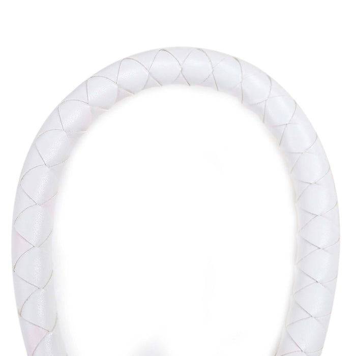 Smart Moves - Mahogany Single Tail Zweep - 91 cm - Wit-Erotiekvoordeel.nl