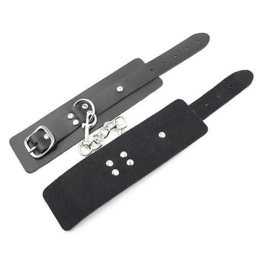 Smart Moves - Kunstleren Handboeien - Zwart-Erotiekvoordeel.nl