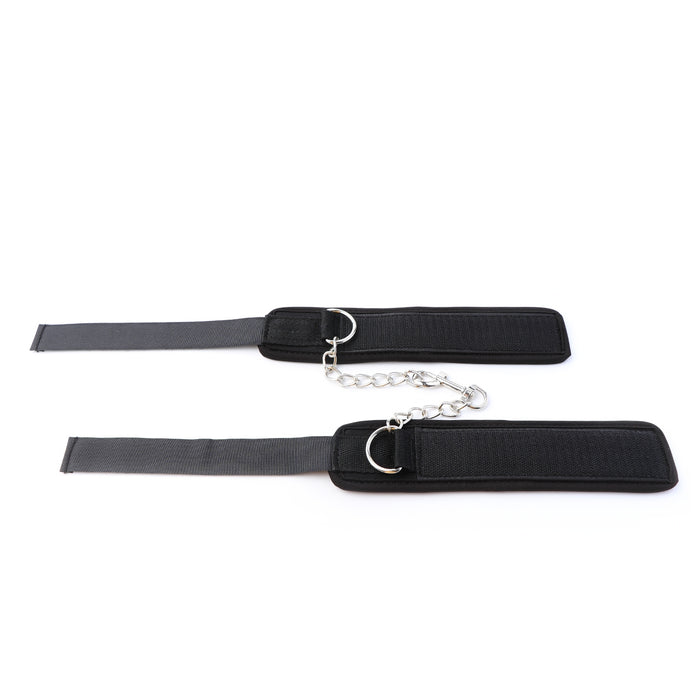 Smart Moves - Handboeien met Klittenband - Zwart-Erotiekvoordeel.nl