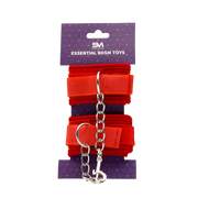 Smart Moves - Handboeien met Klittenband - Rood-Erotiekvoordeel.nl