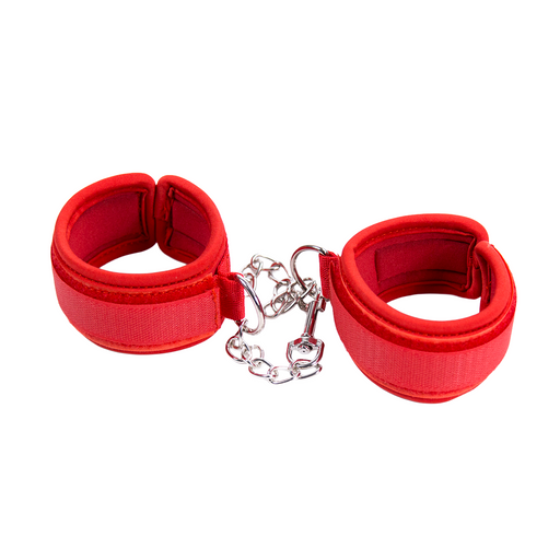 Smart Moves - Handboeien met Klittenband - Rood-Erotiekvoordeel.nl