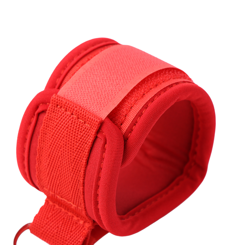 Smart Moves - Handboeien met Klittenband - Rood-Erotiekvoordeel.nl