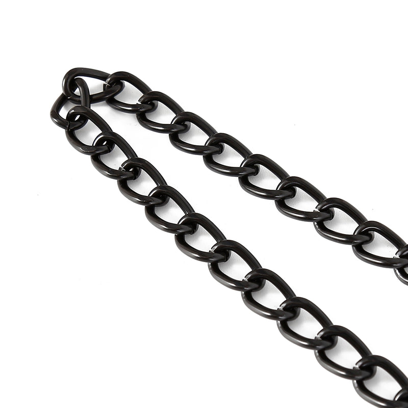 Smart Moves - Zwarte Slavenketting met Handvat-Erotiekvoordeel.nl