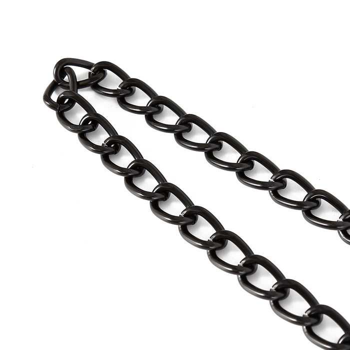 Smart Moves - Zwarte Slavenketting met Handvat-Erotiekvoordeel.nl