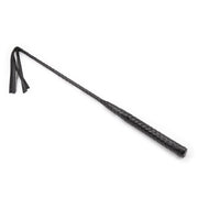 Smart Moves - Reitpeitsche mit Quasten - 65 cm - Schwarz - Erotiekvoordeel.nl