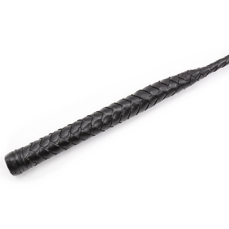 Smart Moves - Reitpeitsche mit Quasten - 65 cm - Schwarz - Erotiekvoordeel.nl