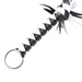 Smart Moves - Flogger met Deco - 45 cm - Zwart/Wit-Erotiekvoordeel.nl