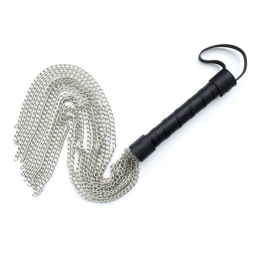 Smart Moves - Kettingen Flogger - 55 cm - Zwart/Zilver-Erotiekvoordeel.nl